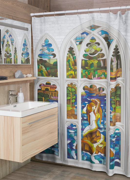 Magic Mermaid Shower Curtain