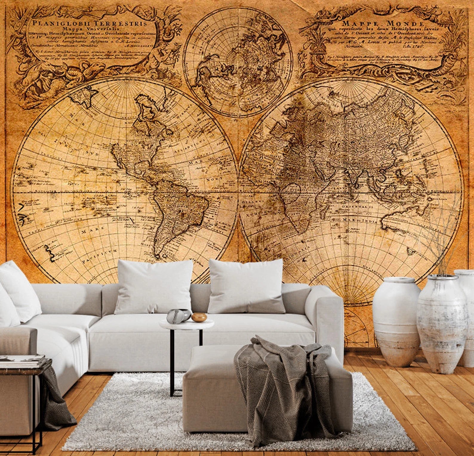 Old Map Wallpaper