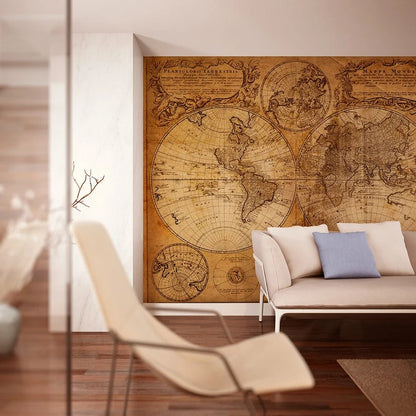 Old Map Wall Mural