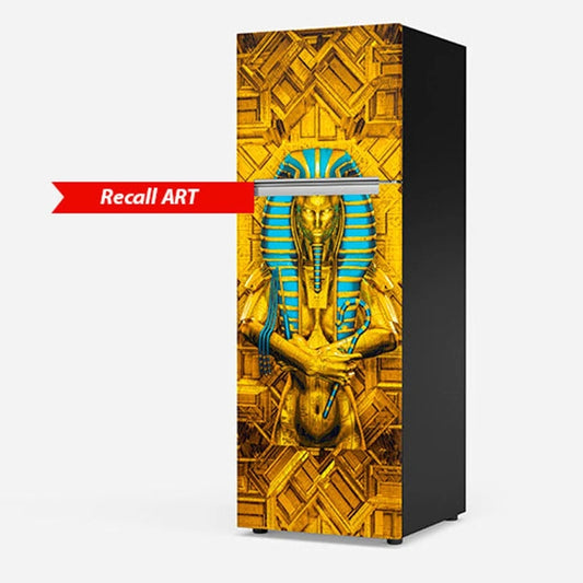 Golden Egyptian Pharaoh Fridge Wrap