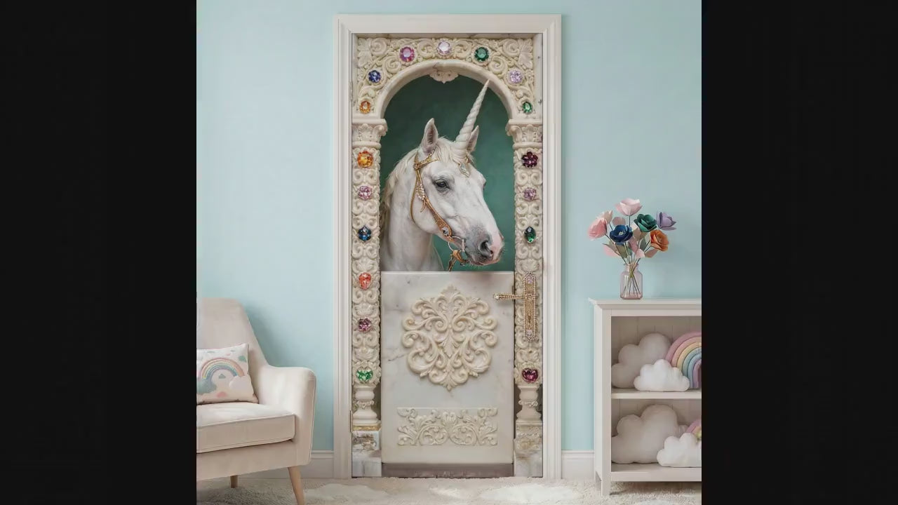 Unicorn decor for girl's room