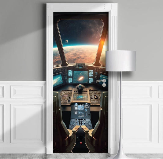 door stickers cosmos