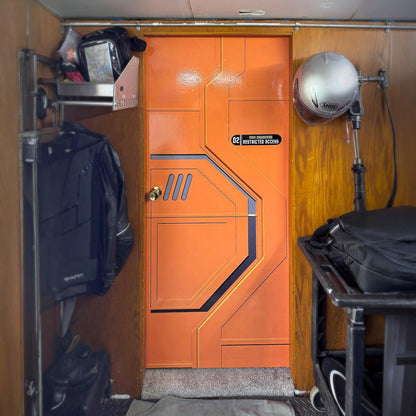 Sci-Fi Portal Door Wrap