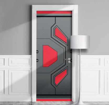 Futuristic spaceship hatch