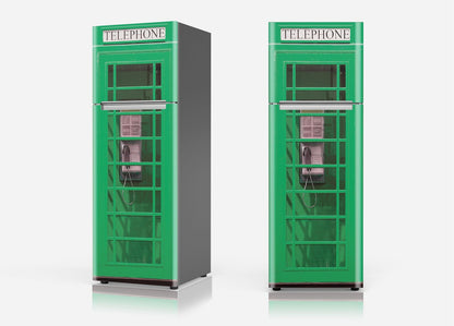 Irish Telephone Booth Fridge Wrap