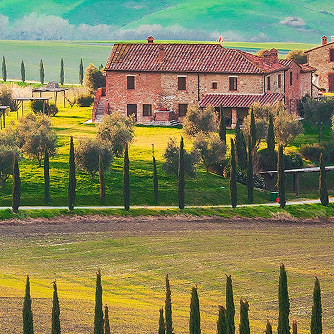 Tuscan wall coverins