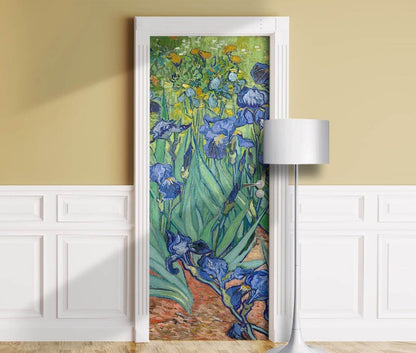 Van Gogh Irises door mural