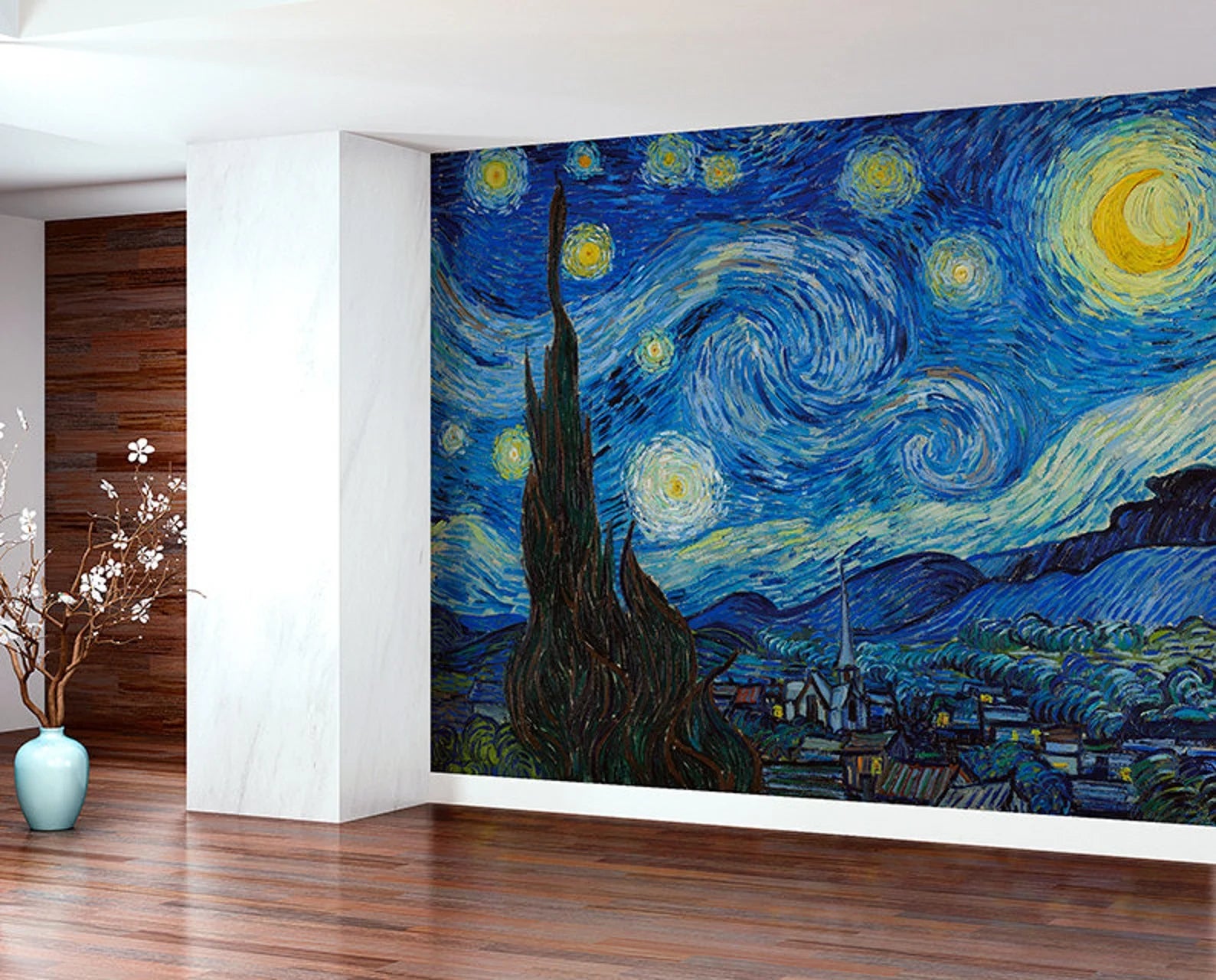 Van Gogh The Starry Night Wallpaper