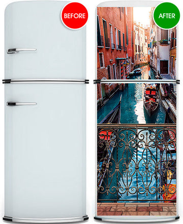 Fridge Wraps, Refrigerator Skins for Front Doors, 1-Piece & Laminated ...