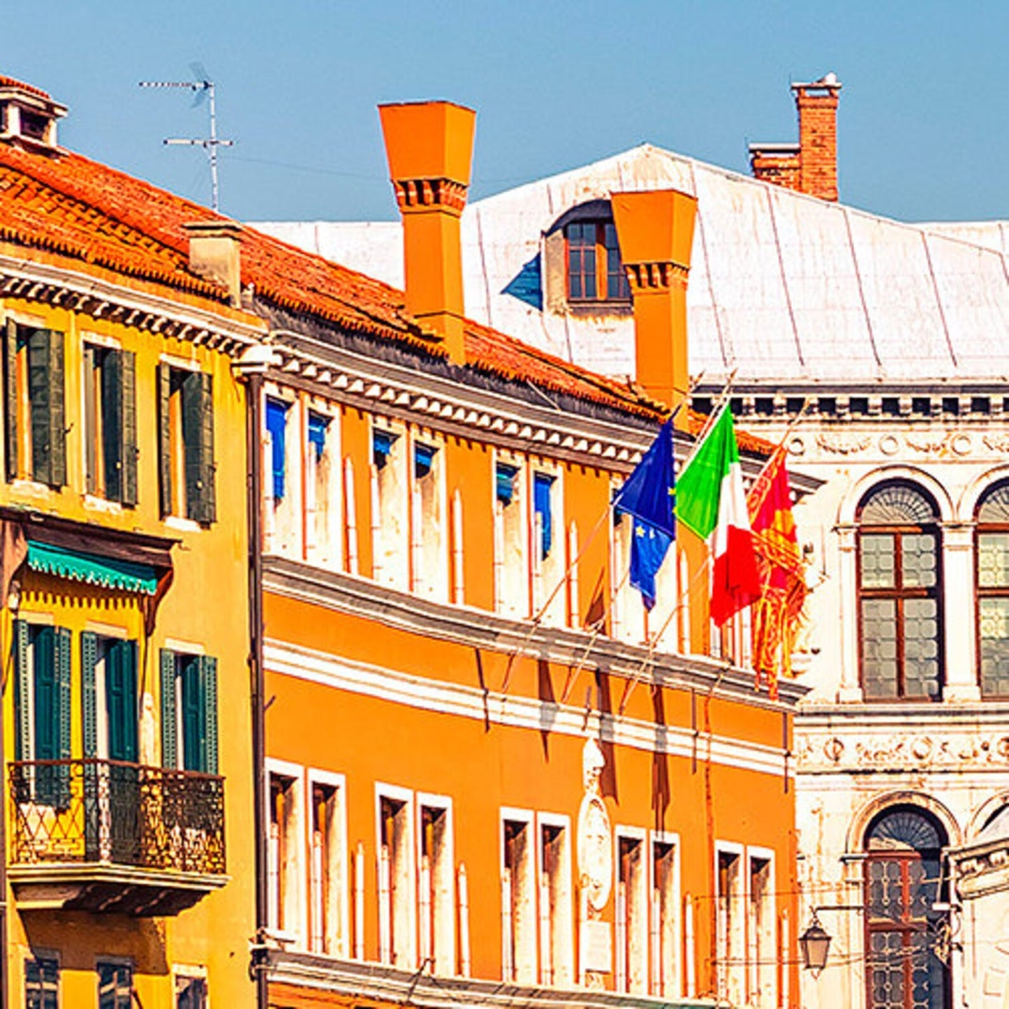 Venice, Canal Grande, Italy Wall Mural Decal, Wallpaper or Tapestry