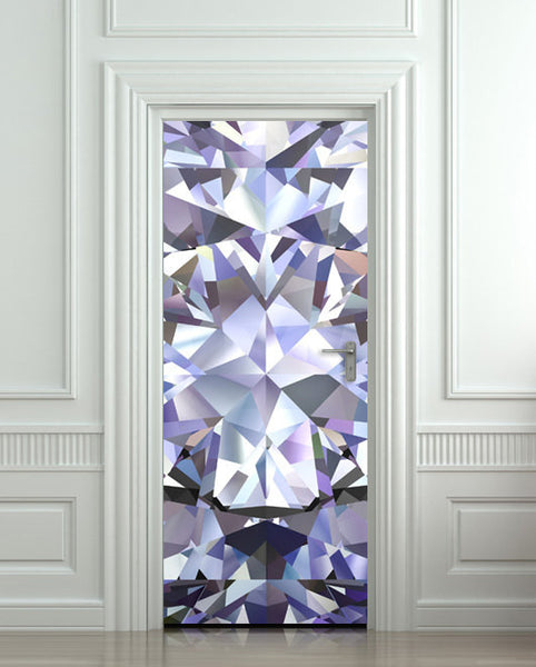 Door Wall STICKER poster diamond shimmer shine bling rhinestone cover film 30"x79" (77x200 cm) - Pulaton stickers and posters
 - 1