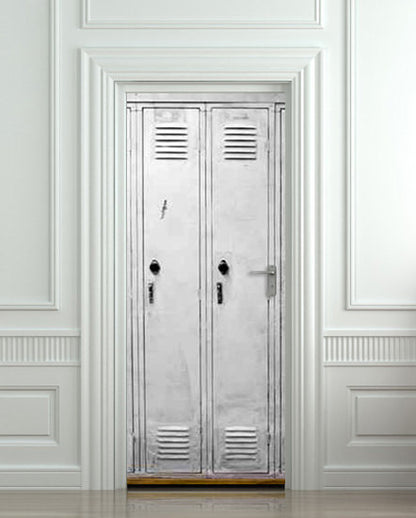 Door sticker cover - Checkroom doors, cloakroom