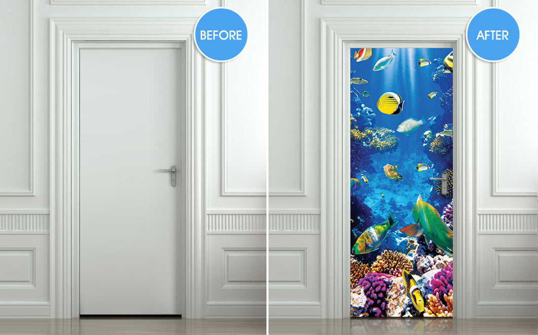 Underwater wall stickers