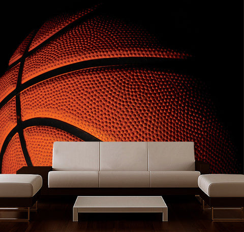 Wall Sticker MURAL basketball ball sport college dream decole poster - Pulaton stickers and posters
 - 1