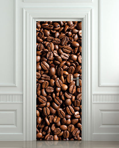 Door sticker cover - Coffee, cafe, turk